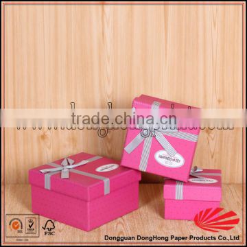 Good color printing paper packaging small wedding favor box