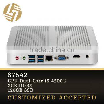 China oem i5 Dual core vga mini computer product desktop computer