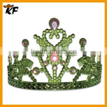 Beautiful peacock shape Bride crown and Rhinestone Bride Crown