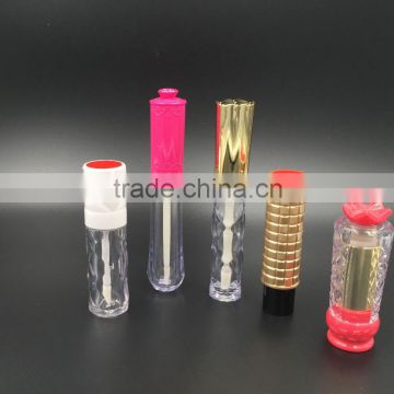 glossy lipstick palm tube and cap slim lipstick tube