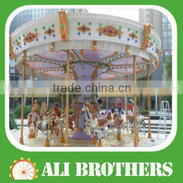 [Ali Brothers] Fun park equipment rides mini carousel for sale