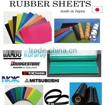 High quality and Reliable rubber canvas sheet, rubber sheet with multiple functions made in Japan