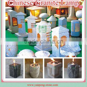 Chinese stone lamp for garden decoration