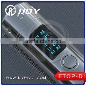 Newest constant current output mod,electronic cigarette made in germany(IJOY ETOP-D)