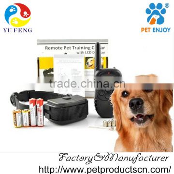 High Quality Pet Trainer E-998D 300M LCD Remote Dog Training Collar