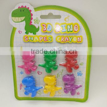 High quality washable wax color crayons for kids,customized cartoon animal shape types of crayons set
