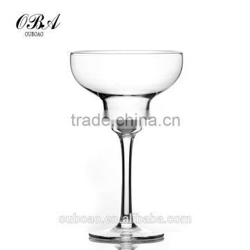 Sales promotion high grade transparent lead-free crystal glass margarita glasses Hotel supplies special cocktail stemware