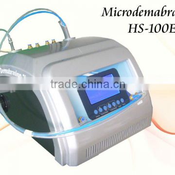 Dermabrasion (Model:HS-100E) with crystal and diamond dermabrasion handpieces (CE certificate)