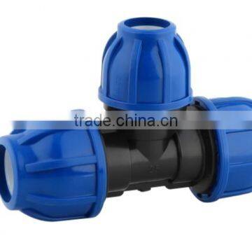 2016 alibaba china manufacturing cheap 60mm pp compression fittings