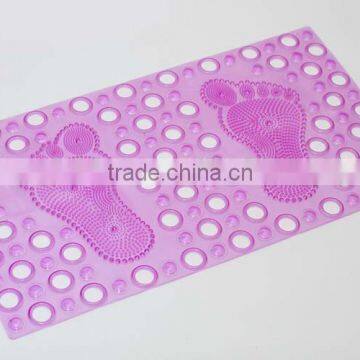 Manufacturer anti bacteria round anti slip pvc bath mat
