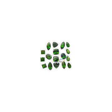 Natural Chrome Diopside Gemstones Pears For Peridot Rings 4x6mm