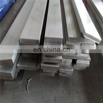 Cold draw 321 stainless steel flat bar with brush/hairline finish