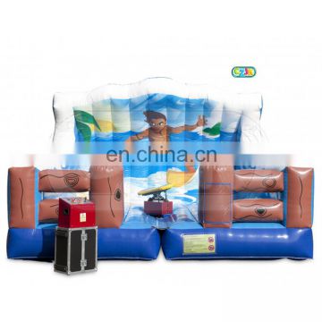 sports entertainment inflatable mechanical  surfboard party game toy