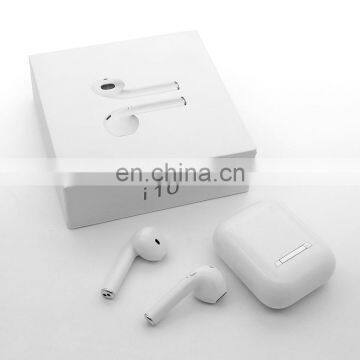 Original Factory TWS i10  i9s Mini Blue tooth 5.0 Earphone Handsfree in Ear True Wireless Stereo Earbuds