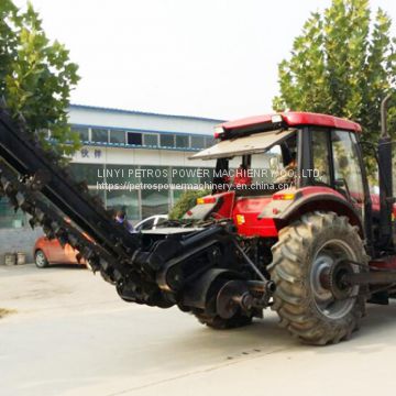 Large chain trencher