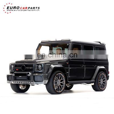 G class W463 B800 light bar fit for G-CLASS W463 to B-style carbon fiber roof front spoiler with LED For G