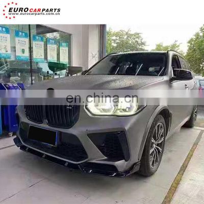 Factory price X5 M F95 pp material body kit for F95 front lip side skirt rear diffuser auto car parts X5 M F95