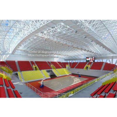 Xuzhou LF basketball court space frame stadium roofing