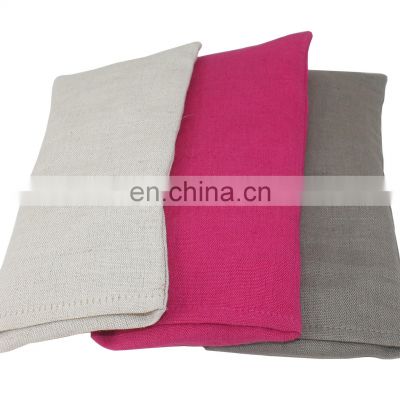 comfortable custom size cotton canvas eye pillow mask Indian supplier
