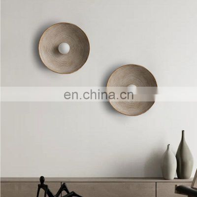 Japanese Minimalist Bedside Wall Lamp For Dining Room Living Room Background Wall Retro Light New Designer Mounted Wall Lights
