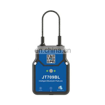 Electronic smart BLE Rfid 2g 3g Icloud unlock tracking padlock
