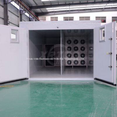 High Capacity 8T Hot Air Fruit Dryer Blueberry Drying Machine