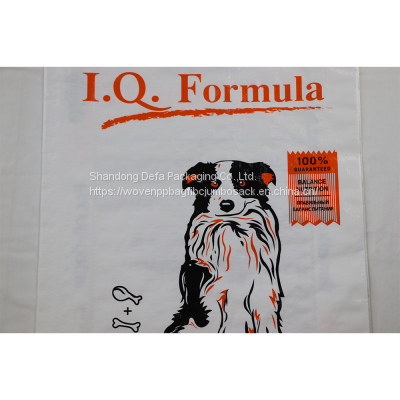 Animal Food Feed Bags Pp Woven Bags 5kg 10kg 20kg 25kg Plastic Woven Sacks