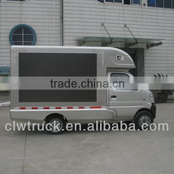 super mini 3m2 changan led mobile advertising trucks for sale