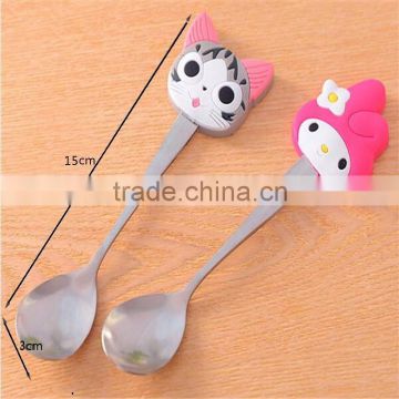 Kids gifts custom design stainless Steel soup spoons