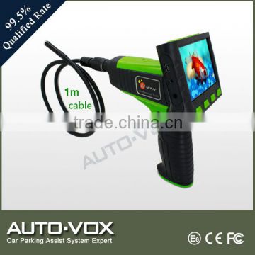 3.5" LCD Video Inspection Endoscope Pipe Car 9mm Camera Industrial Borescope