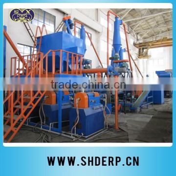 waste tire rubber recycling line machinery