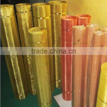 Factory sales Red Copper Weaving Wire Mesh with ISO9001 certificate