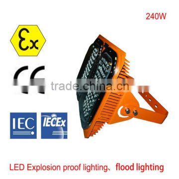 High power 240W LED explosion proof flood light for oil and gas industry