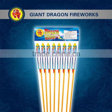 wholesale factory price effects OEM handmade fireworks rockets for sale