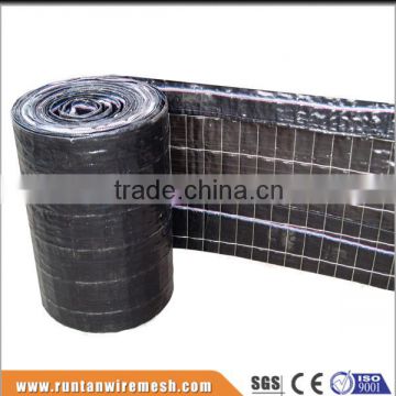 Woven black landscape fabric welded mesh and PP landscape fabric wire backed silt fence (UV Resistance)