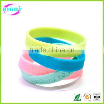 Cheapest silicone bracelet wristbands