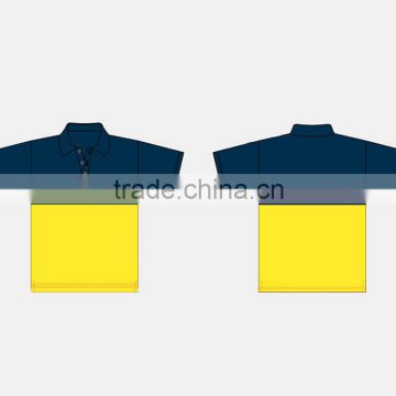 Custom stripe 100 polyester sublimation sport polo shirt