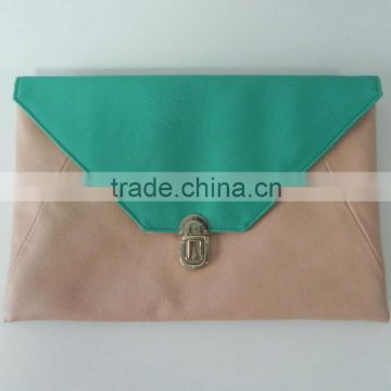 New Ladies PU Leather Clutch Envelope Bag