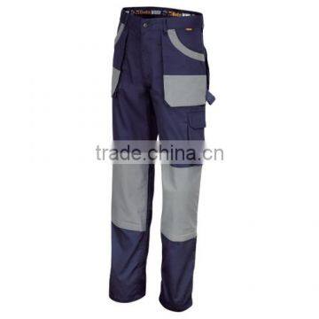 Navy blue high vis workwear pants for unisex