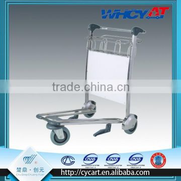Hot selling stainless steel luggage trolley