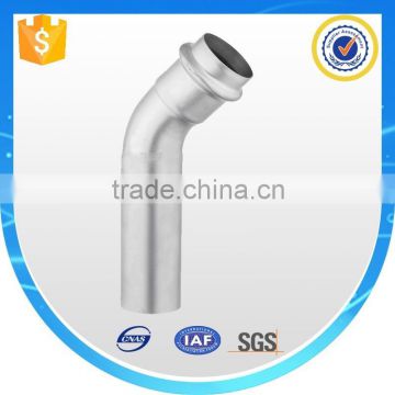 Stainless Steel Groove pipe fitting 45 Elbow