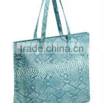 Best-selling elegant Snake print leather handbag / fashion handbag for woman