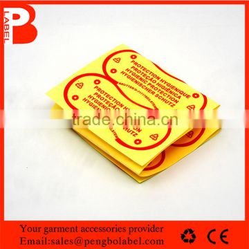 Mass wholesales simple colorful self-adhesive sticker label