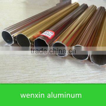 golden anodizing aluminum tube