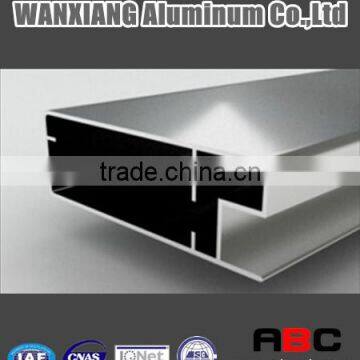 6063 T5 Aluminium profile with PVC wood grain for silding door -GL160