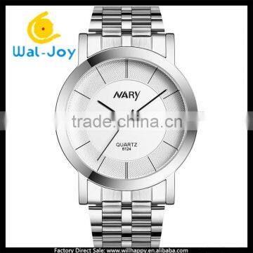 WJ-5437-2 cheap wholesale stainless steel trendy hot waterproof Japan movt men Nary watch