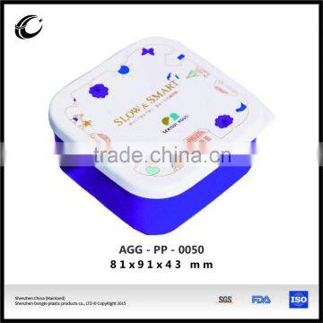 logo printing oem new design home storage plastic lunch box lunch box