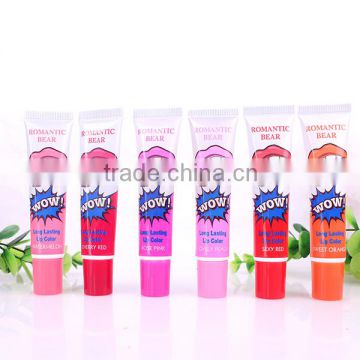 matte waterproof lip gloss waterproof lipstick peel film lip stick private label lipstick
