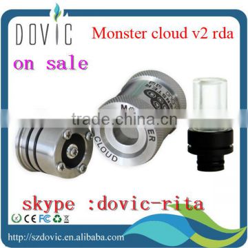 Mechanical monster cloud v2 rda monster clone atomizer monster atomizer in stock