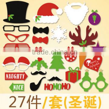 STOCK for 27pcs New Design Christmas Props Photo Booth Wholesale